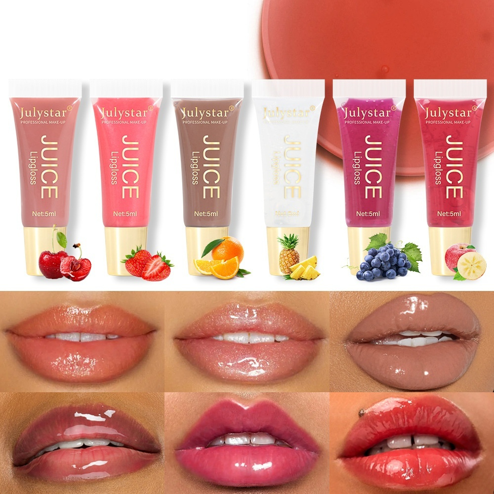 Brillo de Labios Espejo Frutas Naturales
