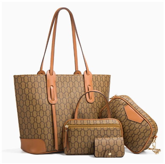 Conjunto de Cuatro Bolsas para Madre e Hija
