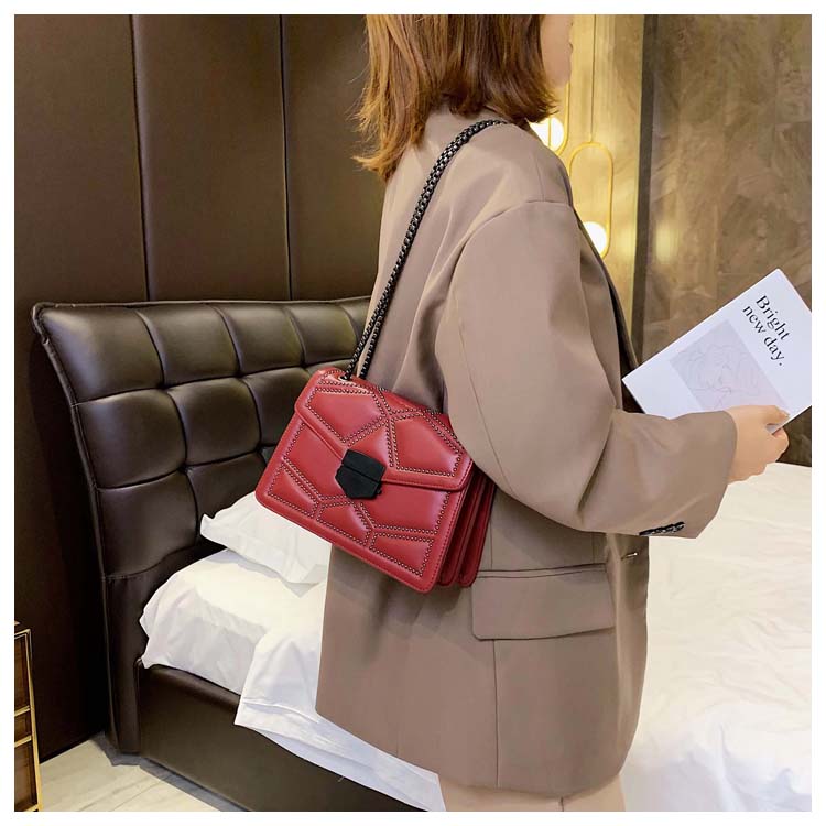 Bolso Bandolera de Cadena con Tachuelas para Mujer
