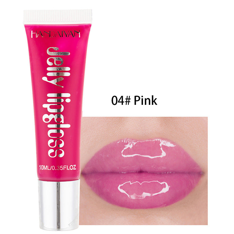 Brillo de Labios Jelly de Colores Pasteles con Acabado Espejo