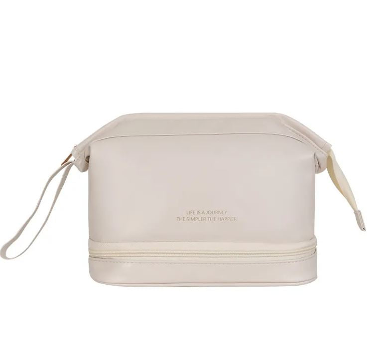 Bolso Cosmético de Viaje de Gran Capacidad Multifuncional para Mujeres Organizador de Artículos de Tocador Estuche de Almacenamiento de Maquillaje Femenino