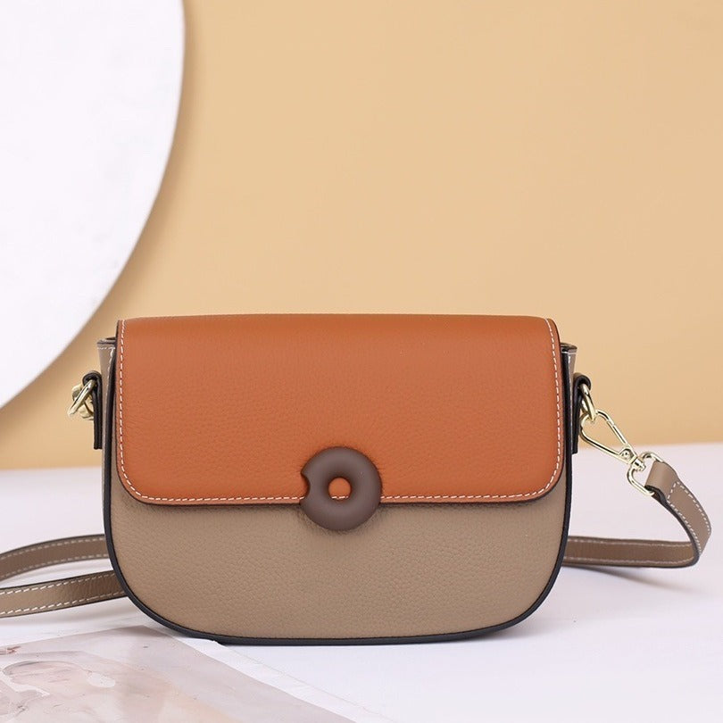Mini Bolso Bandolera de Cuero Genuino