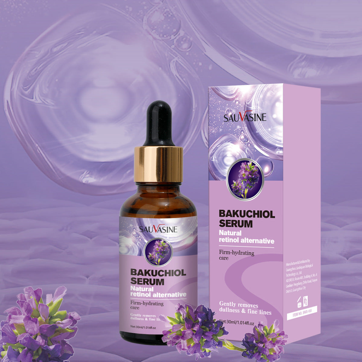 Sérum Facial Alternativo Natural a Retinol con Bakuchiol