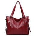 Bolso Tote de Hombro de Cuero PU de Gran Capacidad y Elegante