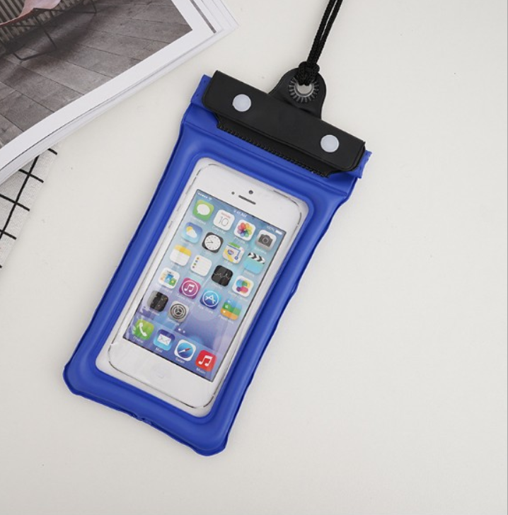 Funda Impermeable para Teléfono con Diseño de Bolsa de Aire Flotante