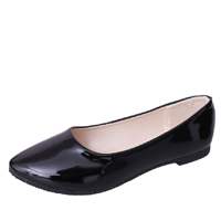 Korean Style Low Heel Pointed Flats for Women