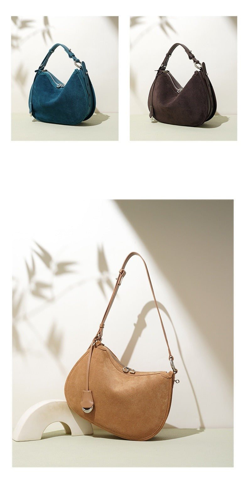 Bolso Cruzado de Hombro de Cuero Retro
