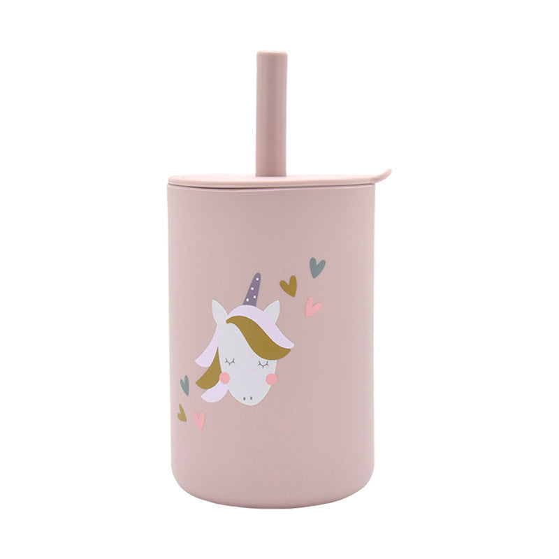 Vaso Infantil de Silicona Antigoteo para Bebés