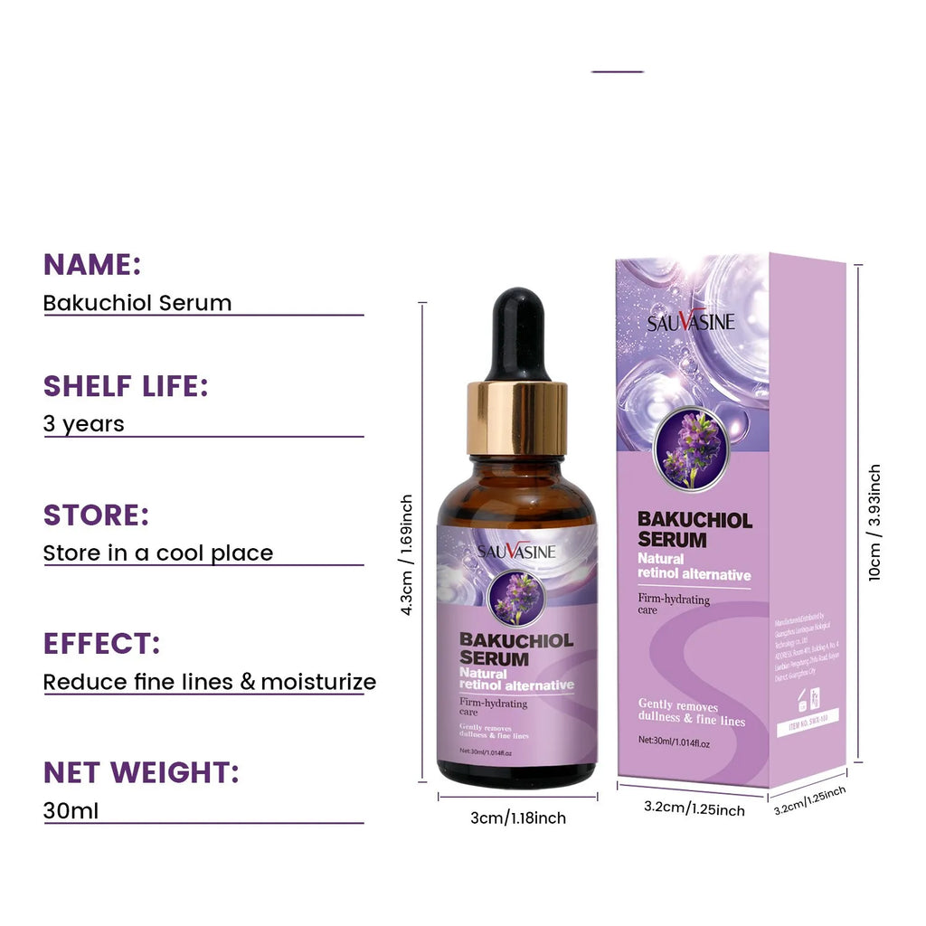 Sérum Facial Alternativo Natural a Retinol con Bakuchiol