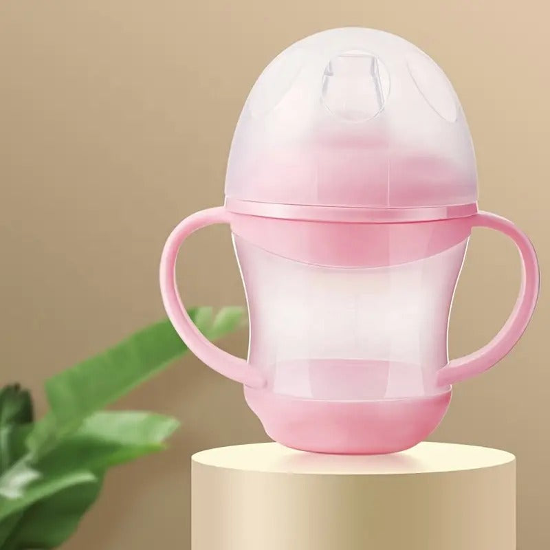 Taza de Aprendizaje Antigoteo con Tapa y Boquilla de Pato para Bebés