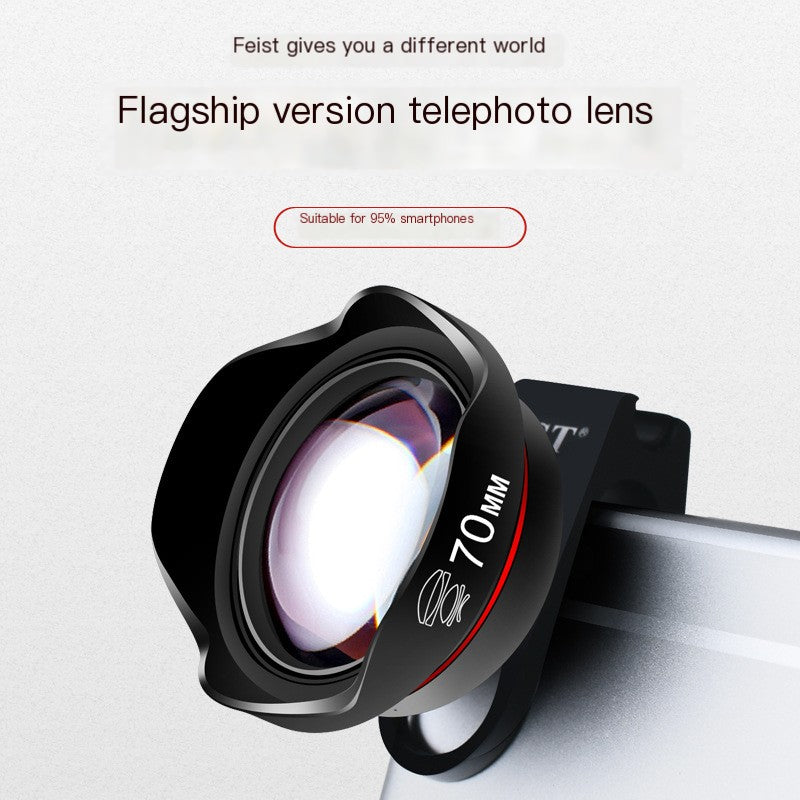 Lente Telefoto 3.0X y 2.0X para Desenfoque de Fondo en Retratos