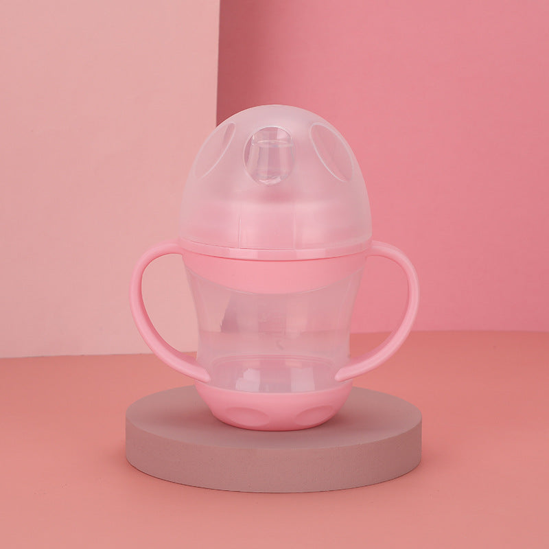 Taza de Aprendizaje Antigoteo con Tapa y Boquilla de Pato para Bebés