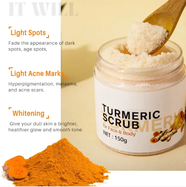 Exfoliante Corporal de Cúrcuma