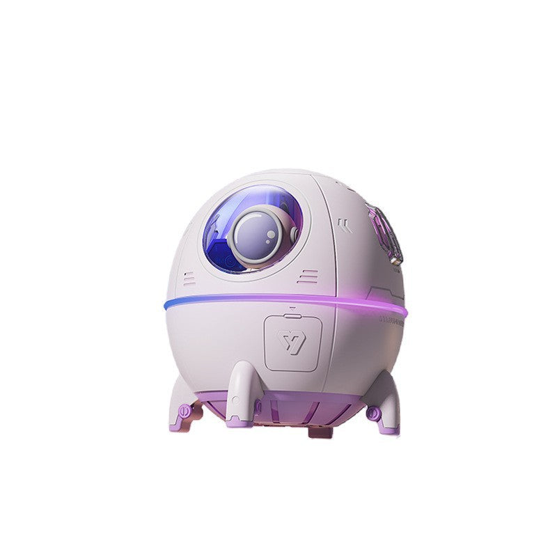 Humidificador Astronauta con Luz Nocturna y Purificador de Aire