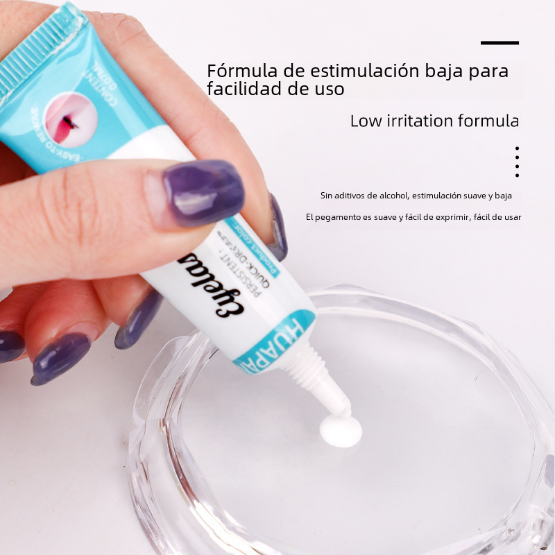 Pegamento para Pestañas a Prueba de Agua Suave para un Aspecto Natural