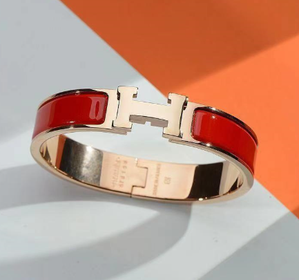 Pulsera Hermès H de Acero de Titanio (Pieza Única)