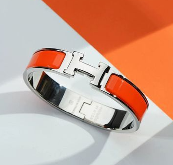 Pulsera Hermès H de Acero de Titanio (Pieza Única)