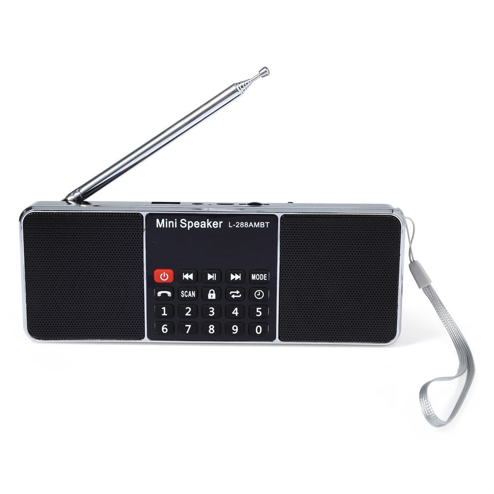 Altavoz Bluetooth de Doble Banda con Ranura para Tarjeta