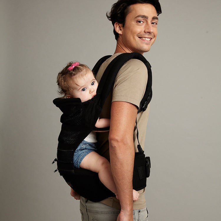 Asiento de Cintura Multifuncional para Bebés con Algodón Transpirable