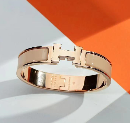Pulsera Hermès H de Acero de Titanio (Pieza Única)