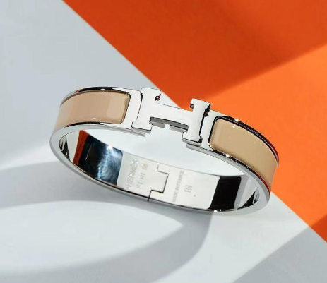Pulsera Hermès H de Acero de Titanio (Pieza Única)