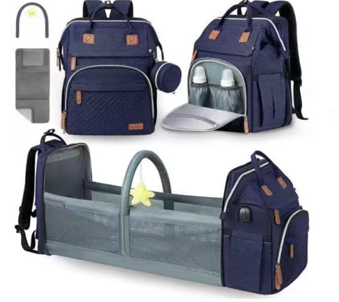 Mochila de Gran Capacidad para Madre y Bebé (Una Pieza)