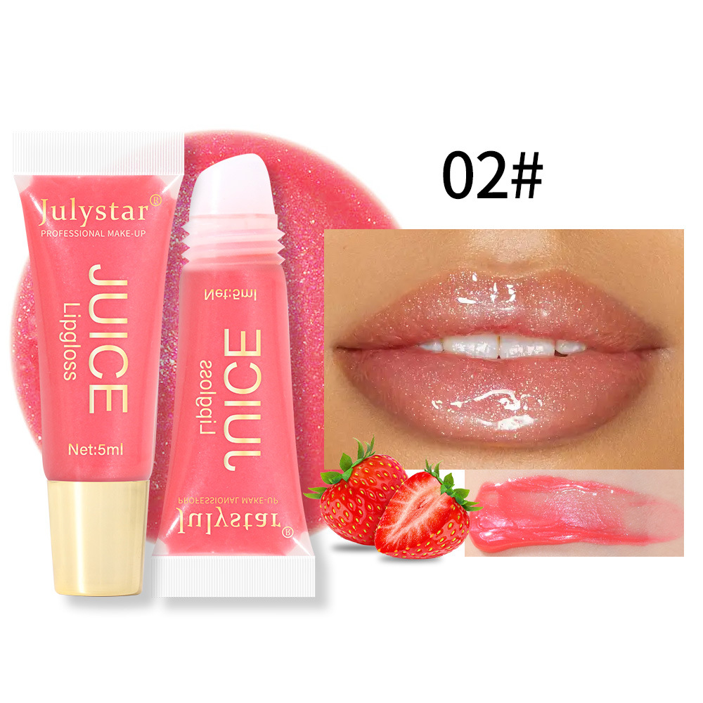 Brillo de Labios Espejo Frutas Naturales