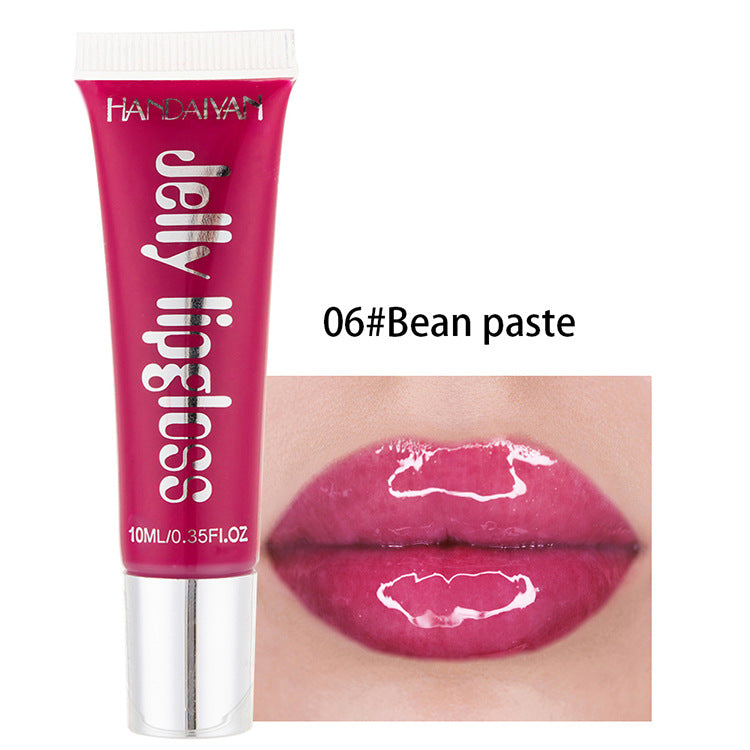 Brillo de Labios Jelly de Colores Pasteles con Acabado Espejo