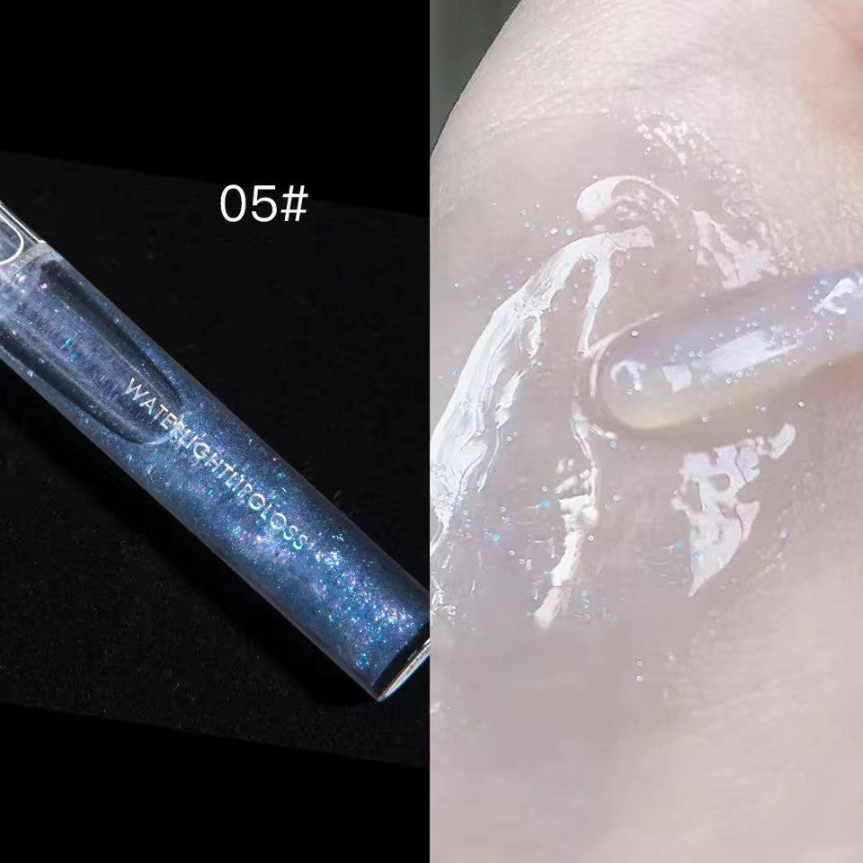 Brillo Labial Esmaltado - Acabado de Cristal No se Desvanece ni se Adhiere