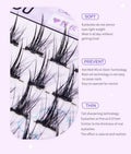 Pestañas Manga Cluster para un Look Natural de Cosplay Anime