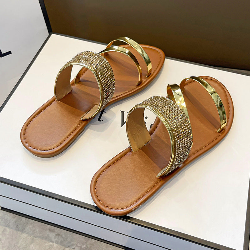 Chanclas Planas y Sandalias de Playa para Mujeres - Moda de Verano