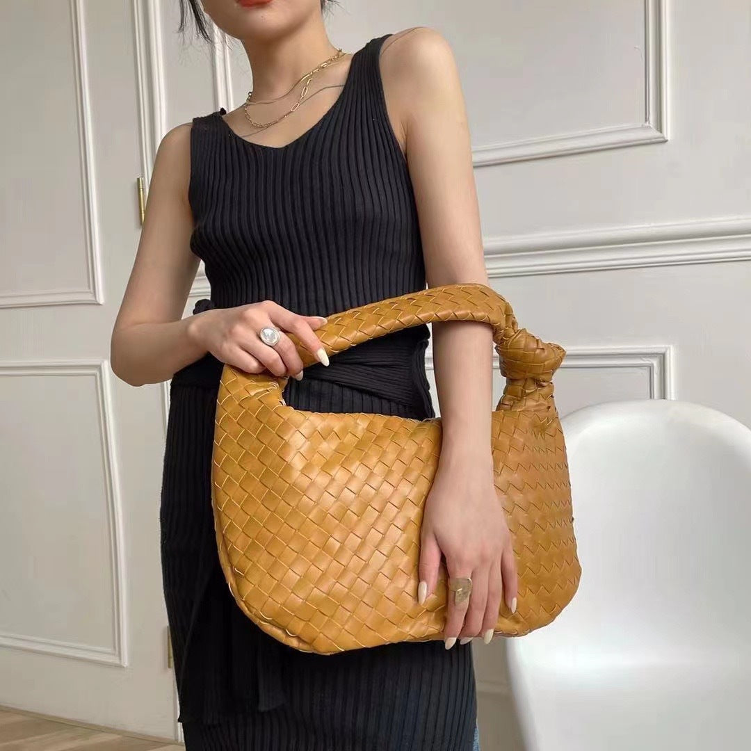 Bolso Tejido de Moda 2023 - Tote de Gran Capacidad