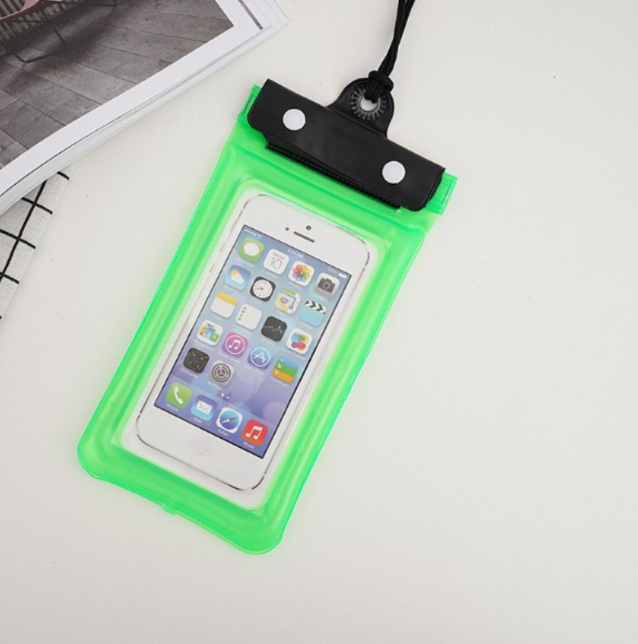 Funda Impermeable para Teléfono con Diseño de Bolsa de Aire Flotante