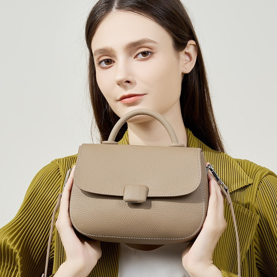 Bolso Bandolera de Cuero de Alta Calidad para Mujer