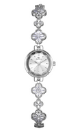 Reloj de Mujer Lucky Zircon con Diseño de Trébol de Cuatro Hojas