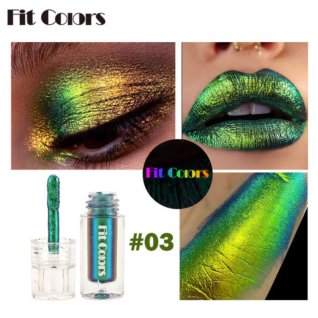 Pigmentos de Sombra de Ojos Multi Cromo Aurora de Larga Duración