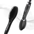 Combo de Peine Alisador Iónico y Rizador de Cabello
