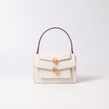 Bolso de Mano con Cadena y Cabeza de Serpiente en Cuero, Moda 2020