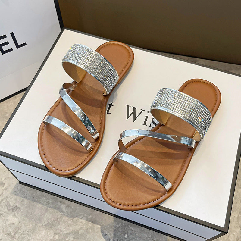 Chanclas Planas y Sandalias de Playa para Mujeres - Moda de Verano