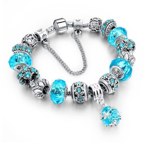 Pulsera DIY de Cristal y Cuentas de Vidrio