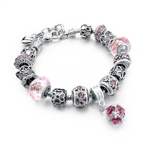 Pulsera DIY de Cristal y Cuentas de Vidrio