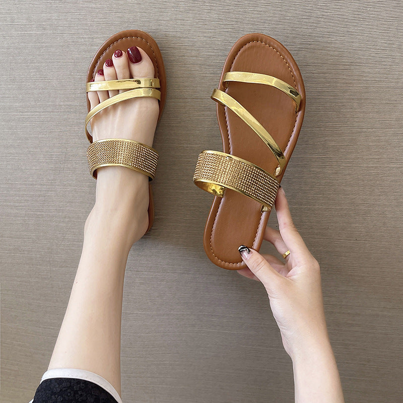 Chanclas Planas y Sandalias de Playa para Mujeres - Moda de Verano