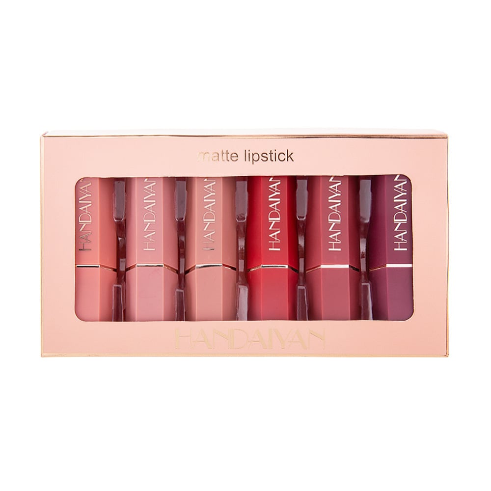 Set de Regalo de Lápices Labiales Mate con Fórmula No Adherente
