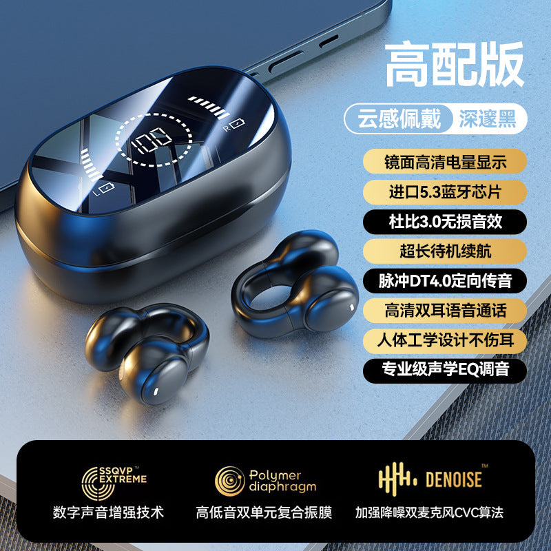 Auriculares Bluetooth M55 de Conducción Ósea para Deportes