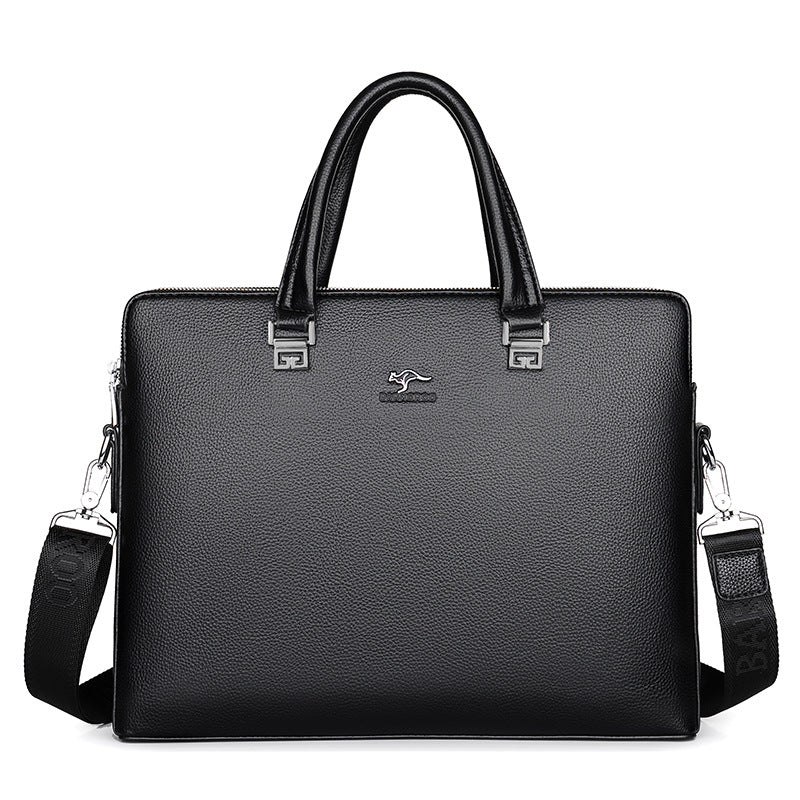 Bolso de Hombro Suave y Elegante para Hombre, y Tote de Negocios