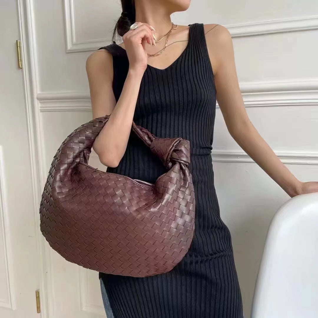 Bolso Tejido de Moda 2023 - Tote de Gran Capacidad