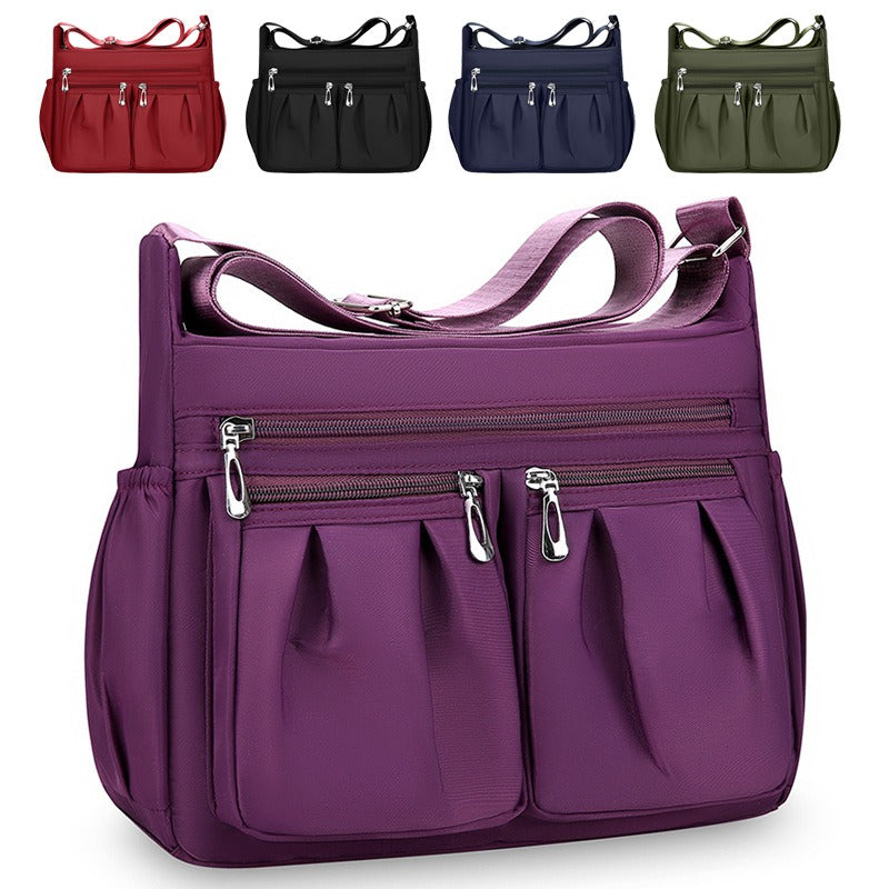 Bolso Bandolera de Gran Capacidad para Mujeres de Mediana Edad y Mayores