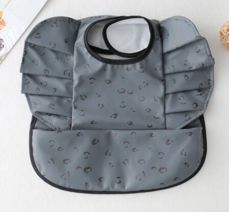 Babero Impermeable con Bolsillo para Comida de Bebé con Diseño de Alas de Ángel