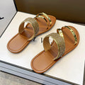 Chanclas Planas y Sandalias de Playa para Mujeres - Moda de Verano