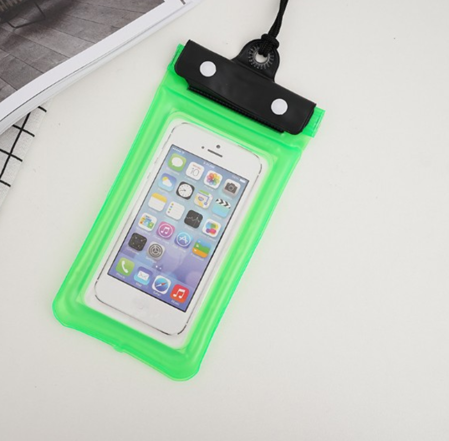 Funda Impermeable para Teléfono con Diseño de Bolsa de Aire Flotante